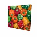 Fondo 32 x 32 in. Colorful Peppers-Print on Canvas FO2790716